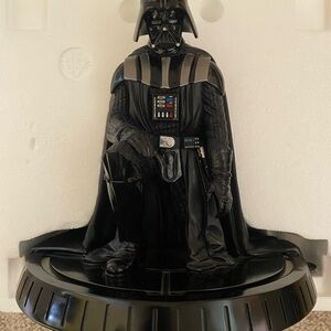 Galactic Warrior Black Sculpture